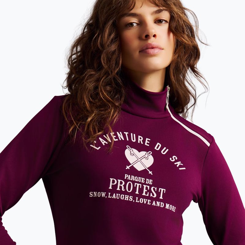 Longsleeve pentru femei Protest PRTHolker Active current purple 5