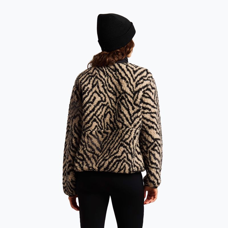 Bluză fleece pentru femei Protest PRTJosey 1/4 Button bamboobeige 4