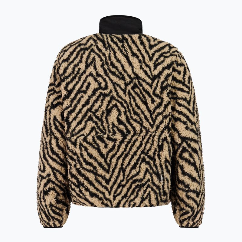 Bluză fleece pentru femei Protest PRTJosey 1/4 Button bamboobeige 7