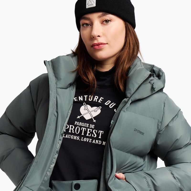 Combinezon de schi pentru femei Protest PRTBuena Zipshift evergreen 6