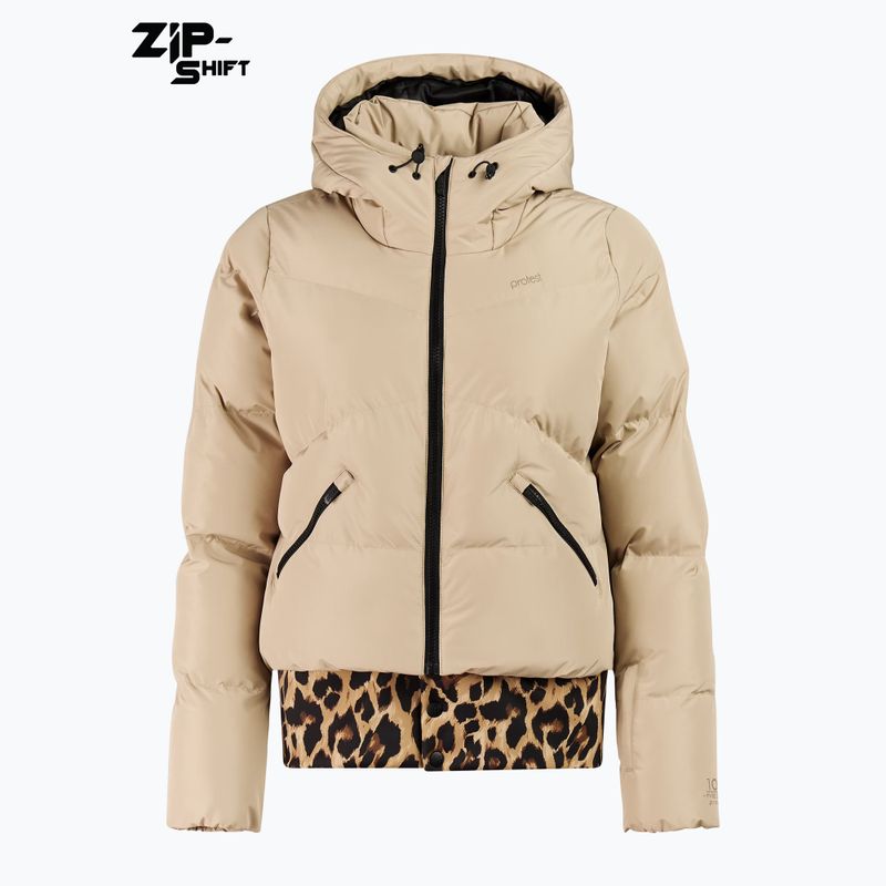 Geacă de snowboard pentru femei Protest PRTPreppydos Zipshift bamboobeige 7
