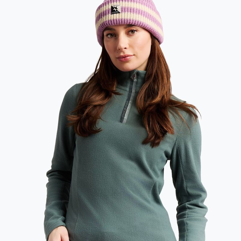 Bluză fleece pentru femei Protest PRTRemutez 1/4 Zip Active evergreen 6