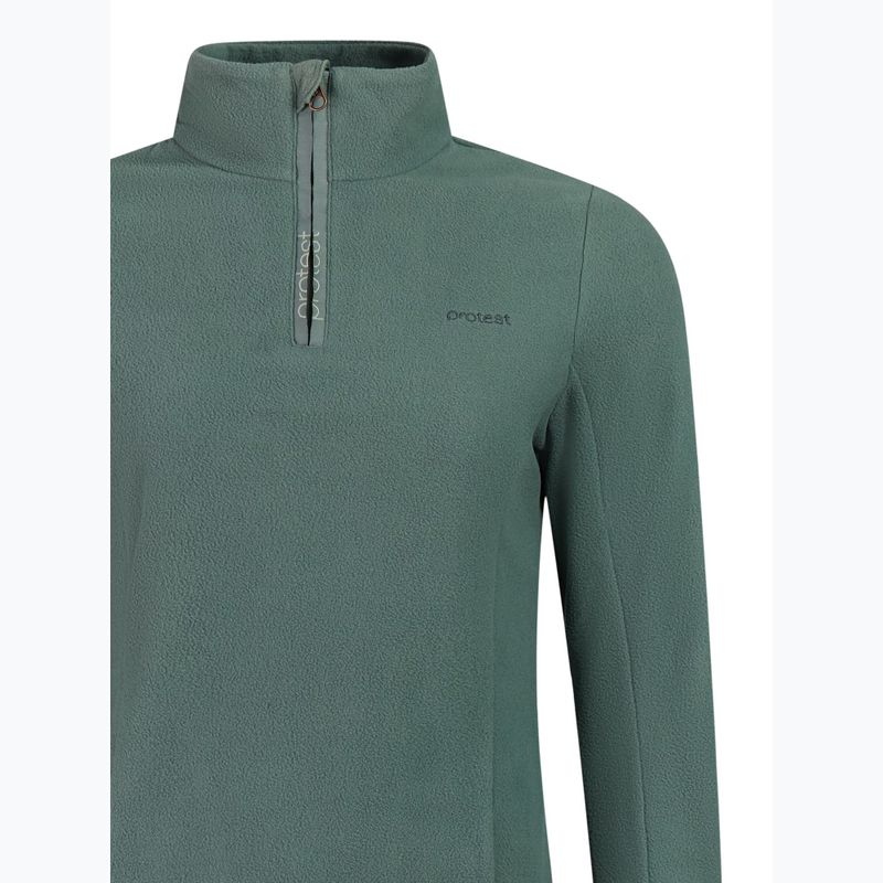 Bluză fleece pentru femei Protest PRTRemutez 1/4 Zip Active evergreen 9