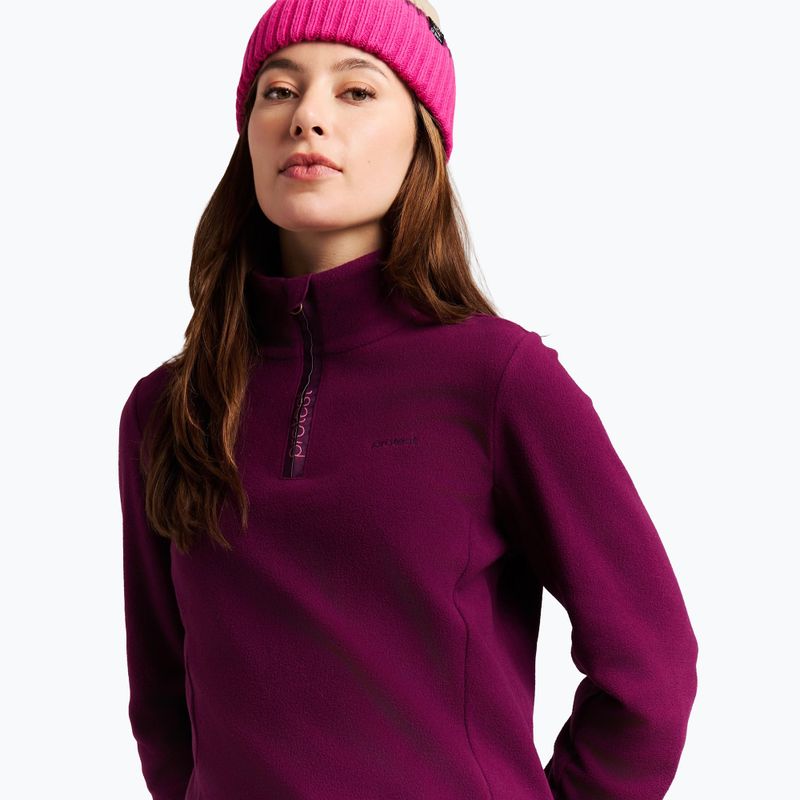 Bluză fleece pentru femei Protest PRTRemutez 1/4 Zip Active current purple 4
