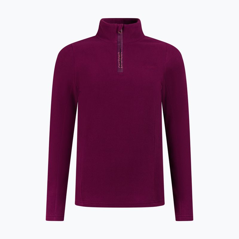 Bluză fleece pentru femei Protest PRTRemutez 1/4 Zip Active current purple 6