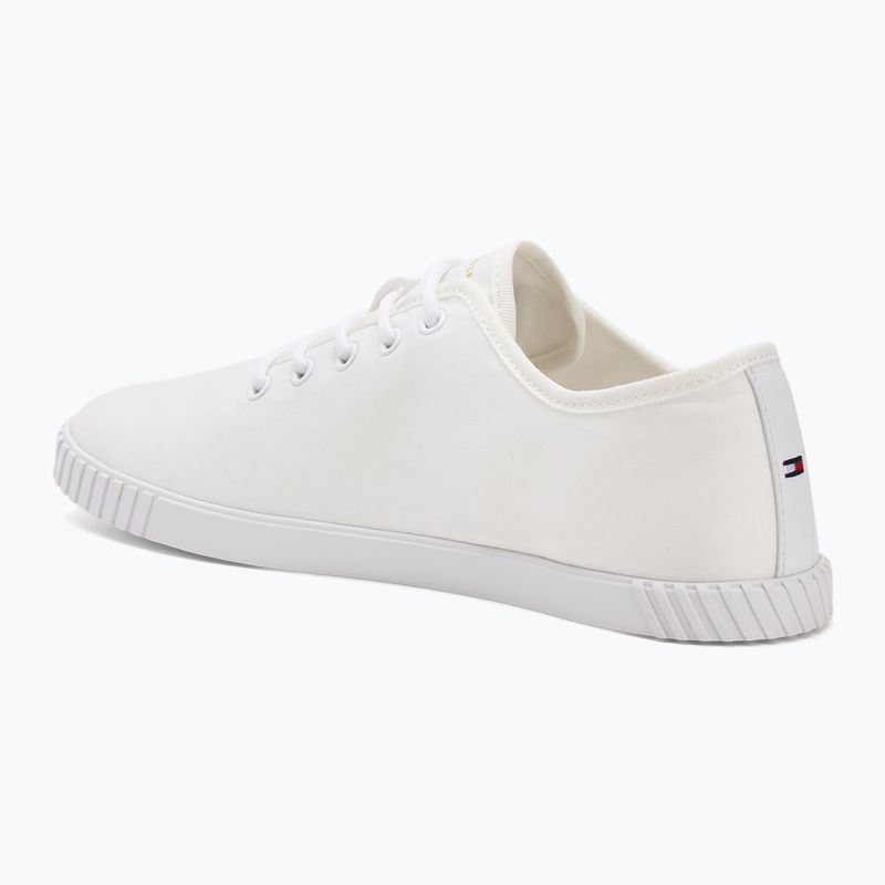 Încălțăminte pentru femei  Tommy Hilfiger Canvas Lace Up white 3