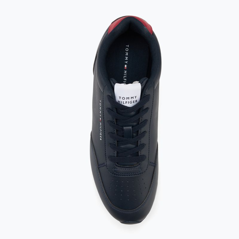 Încălțăminte pentru bărbați Tommy Hilfiger Lo Runner Pu Mix desert sky 5