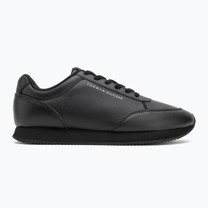 Încălțăminte pentru bărbați Tommy Hilfiger Lo Runner Pu Mix black 2