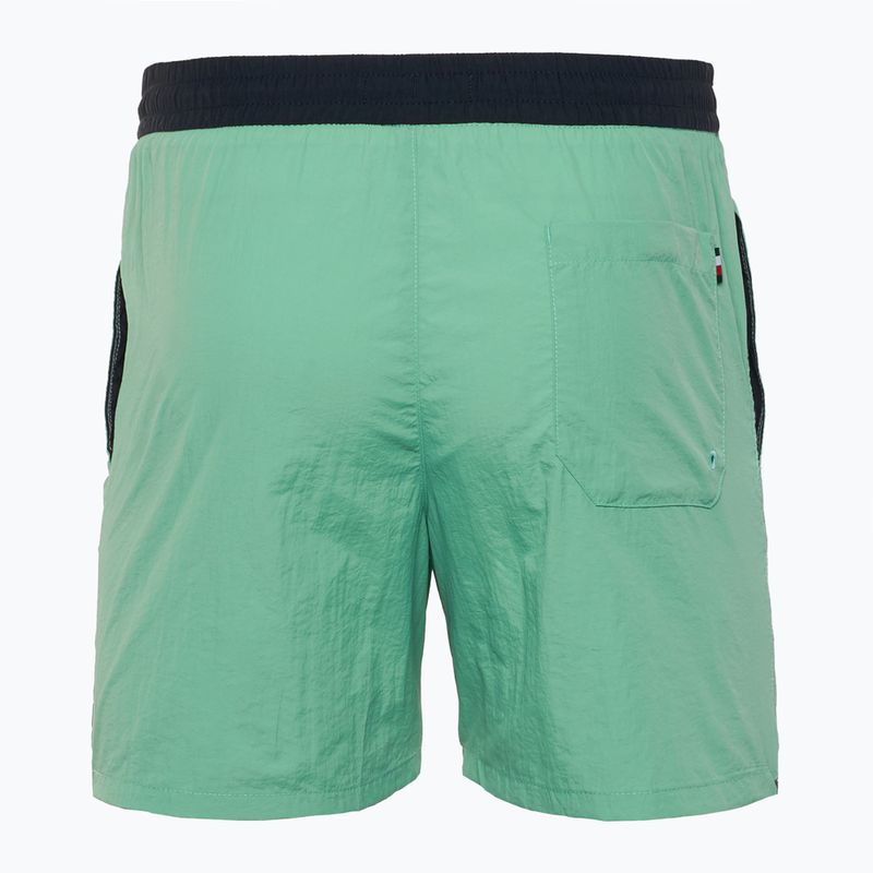 Șort de înot pentru bărbați Tommy Hilfiger Medium Drawstring fort green 2