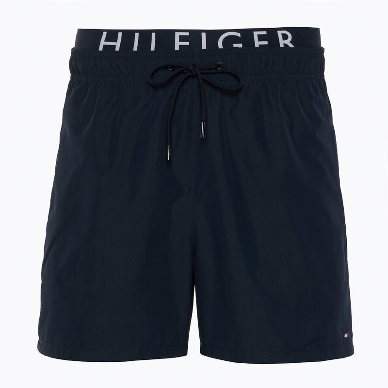 Șort de înot pentru bărbați Tommy Hilfiger Medium Drawstring Dw desert sky