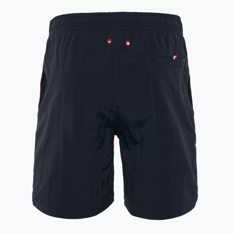 Șort de înot pentru bărbați Tommy Hilfiger Long Drawstring Diag Na desert sky 2