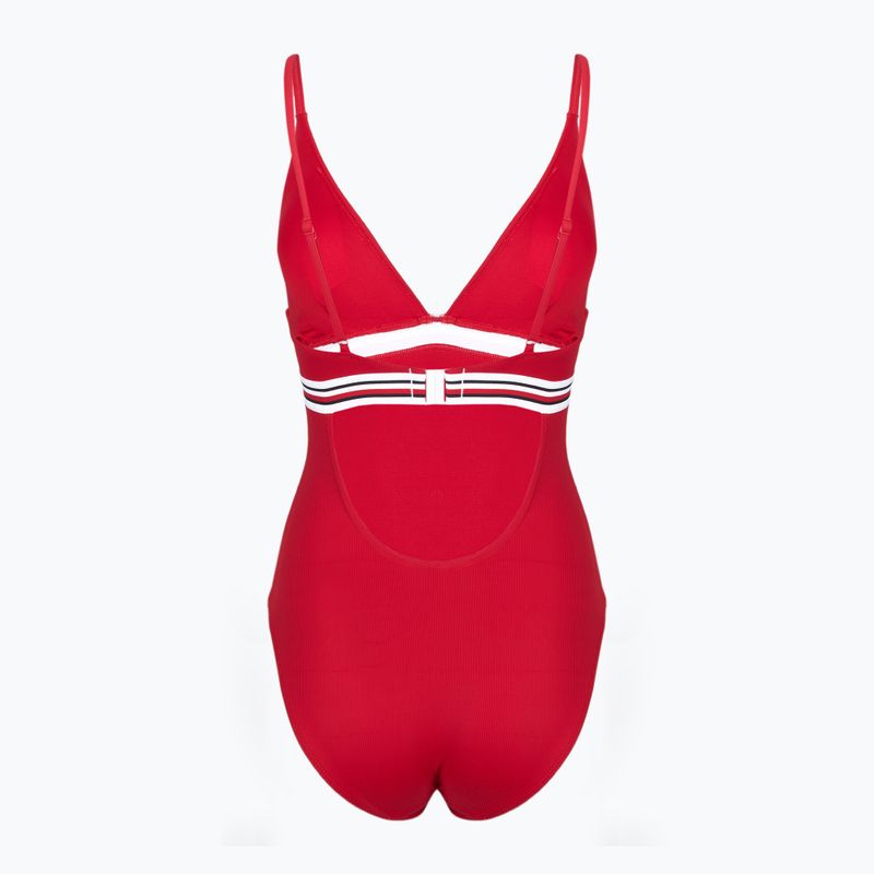 Costum de baie dintr-o piesă pentru femei Tommy Hilfiger Triangle One Piece Rp Ext primary red 2