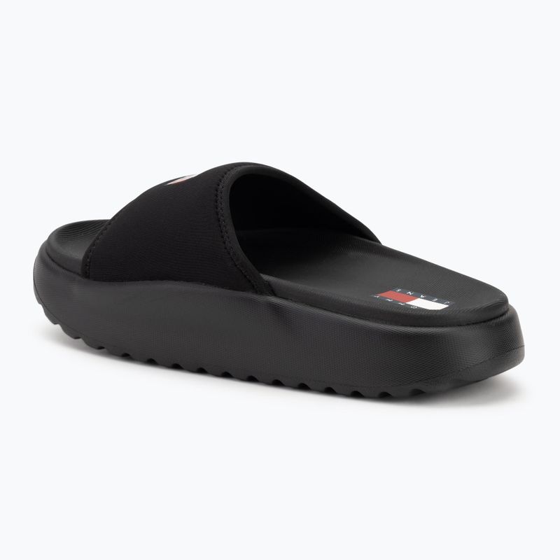 Papuci pentru femei Tommy Jeans Comfy Pool Slide black 3