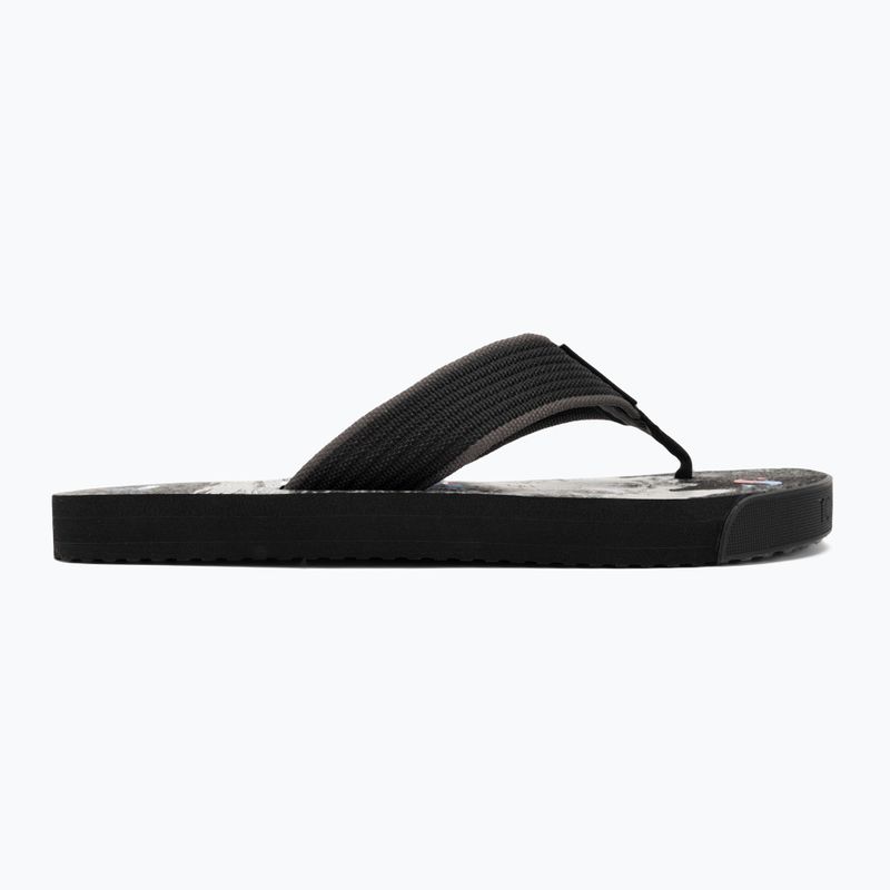 Papuci pentru bărbați Tommy Jeans Elevated Beach Sandal black 2