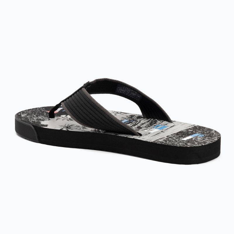 Papuci pentru bărbați Tommy Jeans Elevated Beach Sandal black 3