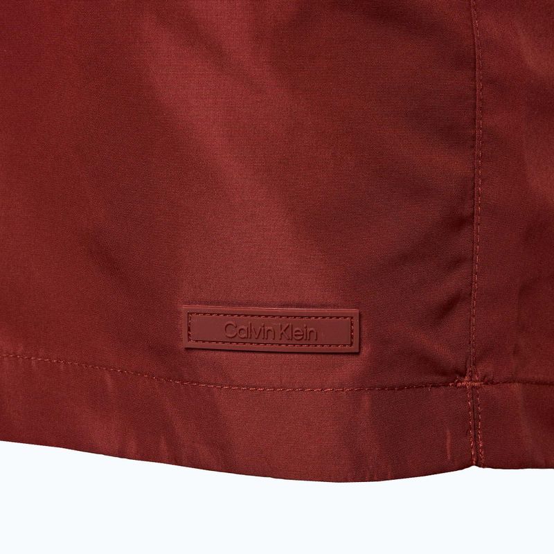 Pantaloni scurți de baie pentru bărbați  Calvin Klein KM0KM01084 Casual Tailored syrah 4