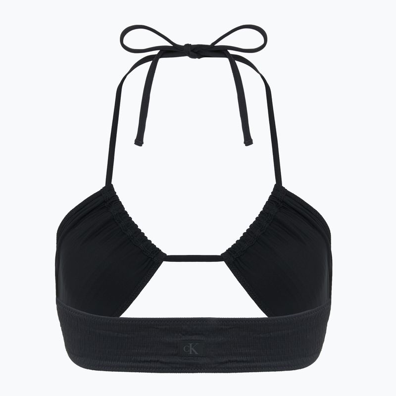 Costum de baie top Calvin Klein KW0KW02726 Bralette black 2