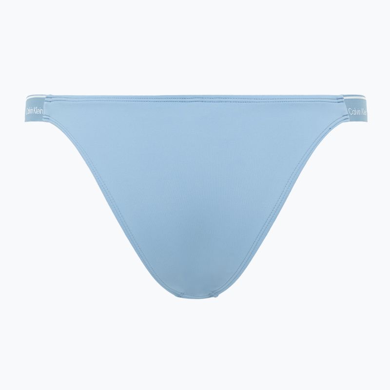 Partea de jos a costumului de baie  Calvin Klein KW0KW02732 Curved Delta Bikini faded denim 2