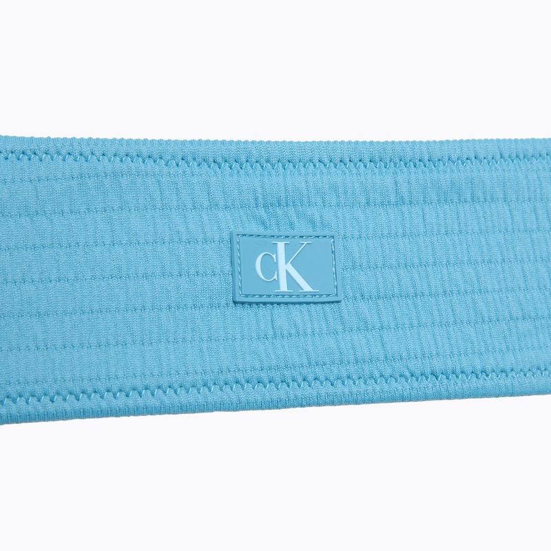 Costum de baie top Calvin Klein KW0KW02726 Bralette adriatic blue 3