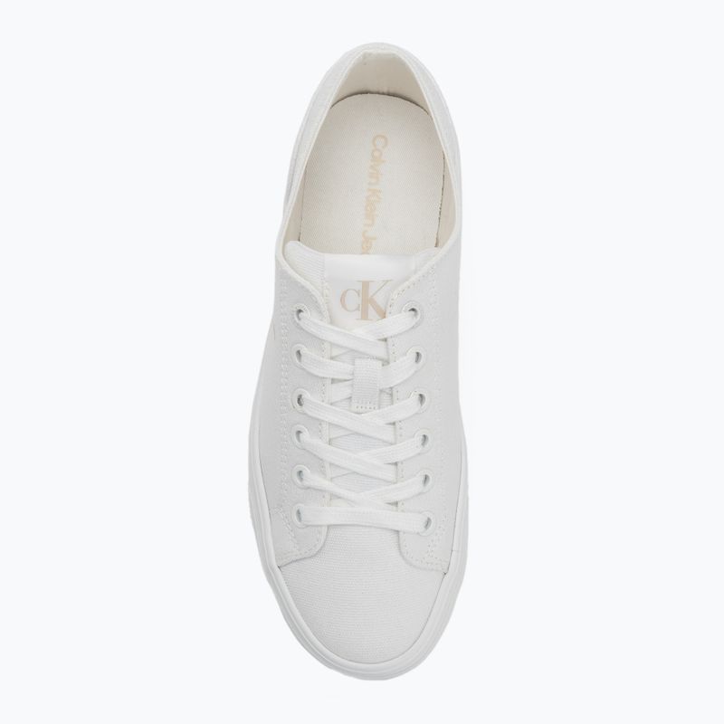 Încălțăminte pentru femei Calvin Klein YW0YW01763 Vulc Flatform Low Cv MG triple bright white 6