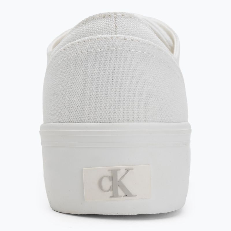 Încălțăminte pentru femei Calvin Klein YW0YW01763 Vulc Flatform Low Cv MG triple bright white 7