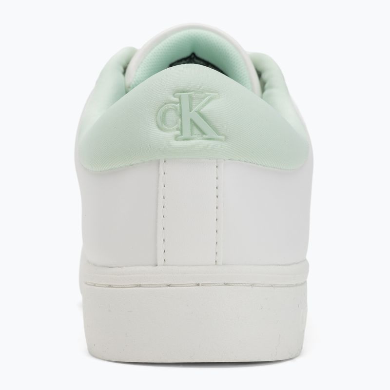 Încălțăminte pentru femei  Calvin Klein YW0YW01444 Classic Cupsole Lowlaceup Lth Wn bright white/moonlight jade 6