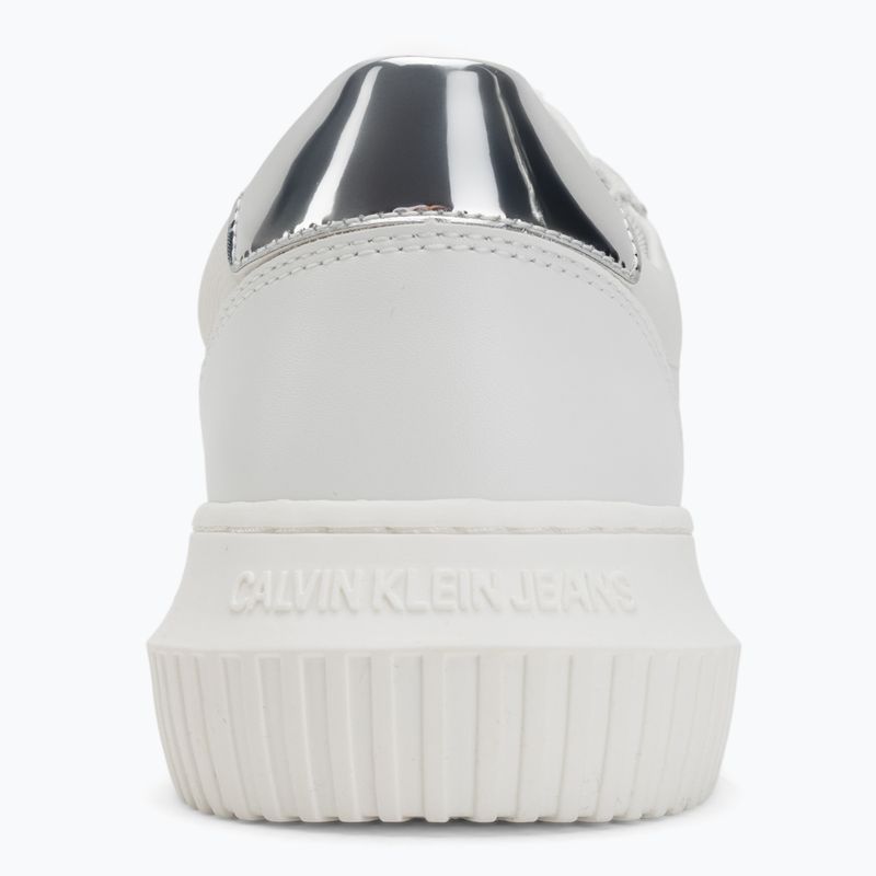 Încălțăminte pentru femei  Calvin Klein YW0YW01769 Chunky Cupsole Low Mg bright white/silver 6