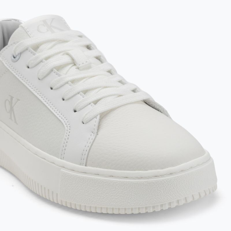 Încălțăminte pentru femei  Calvin Klein YW0YW01769 Chunky Cupsole Low Mg bright white/silver 7