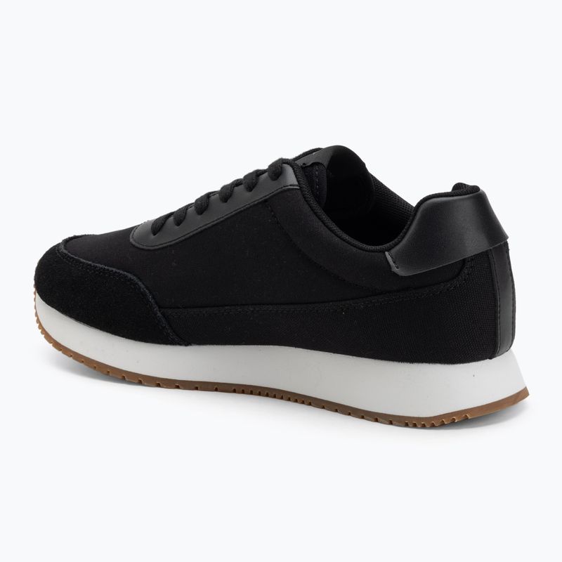 Încălțăminte pentru femei  Calvin Klein YW0YW01888 Retro Runner Low Laceup Canvas black/bright white 3