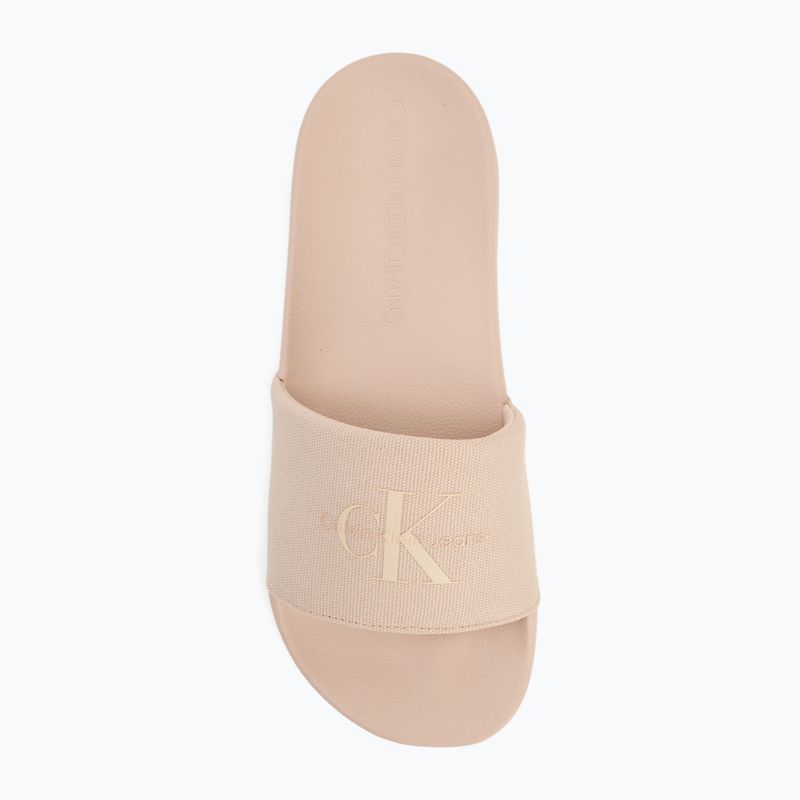 Papuci pentru femei  Calvin Klein YW0YW01835 Slide Monogram Wn triple whisper pink 5