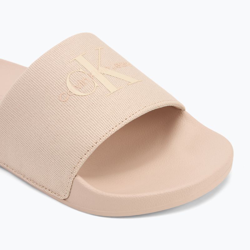 Papuci pentru femei  Calvin Klein YW0YW01835 Slide Monogram Wn triple whisper pink 7