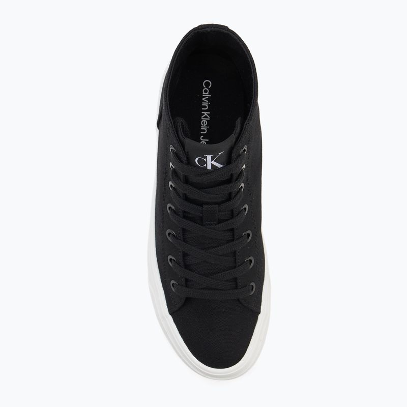 Încălțăminte pentru femei Calvin Klein YW0YW01764 Vulc Flatform Mid Cv Mg black/bright white 5