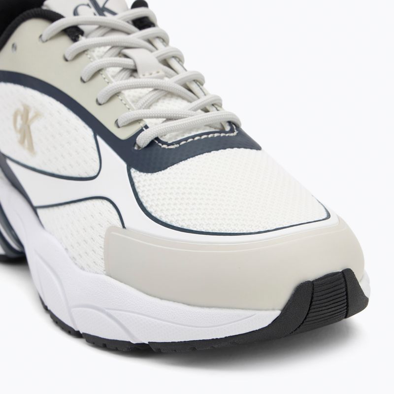 Încălțăminte pentru femei  Calvin Klein YW0YW01887 Retro Tennis Knit Mg bright white/silver bich/navy 7
