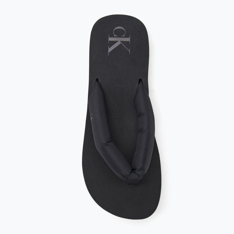 Încălțăminte pentru femei Calvin Klein YW0YW01723 Beach Sandal Flatform Ttxr Satin triple black 5