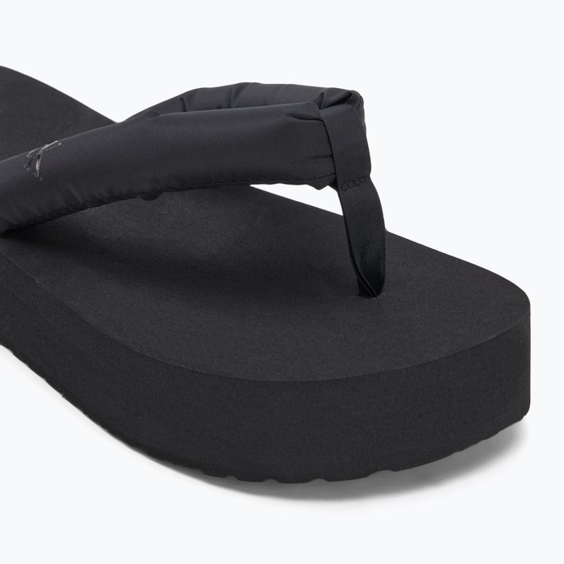 Încălțăminte pentru femei Calvin Klein YW0YW01723 Beach Sandal Flatform Ttxr Satin triple black 7