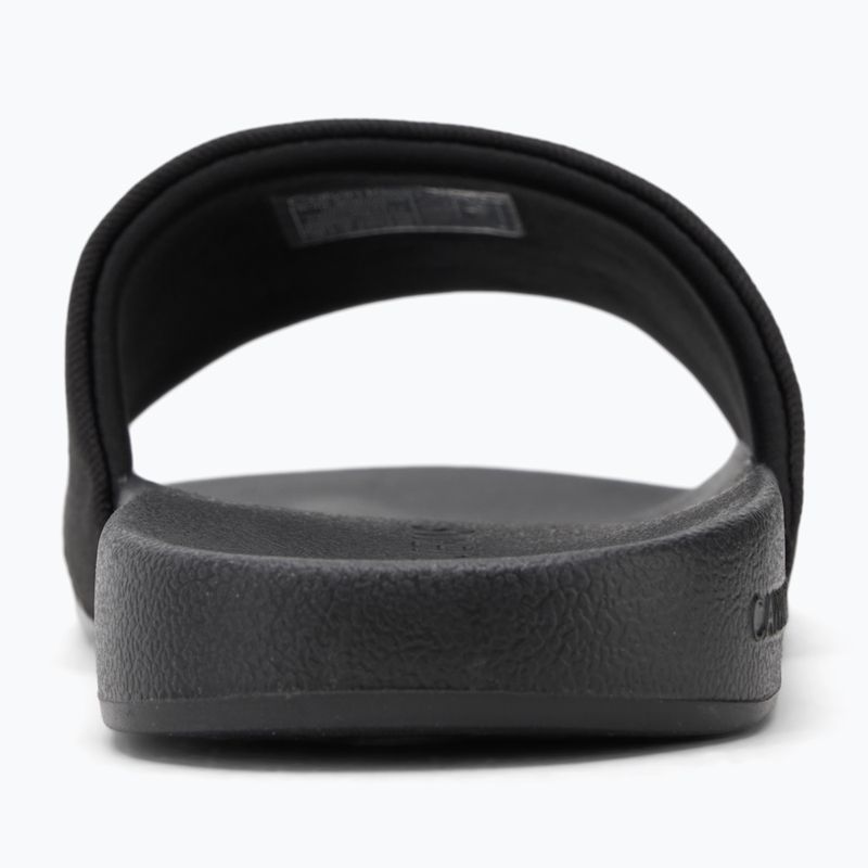 Papuci pentru femei Calvin Klein YW0YW01713 Slide Monogram Hardware triple black 6