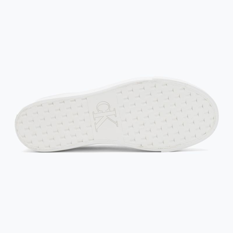 Încălțăminte pentru femei Calvin Klein YW0YW01763 Vulc Flatform Low Cv MG eggshell/creamy white 4