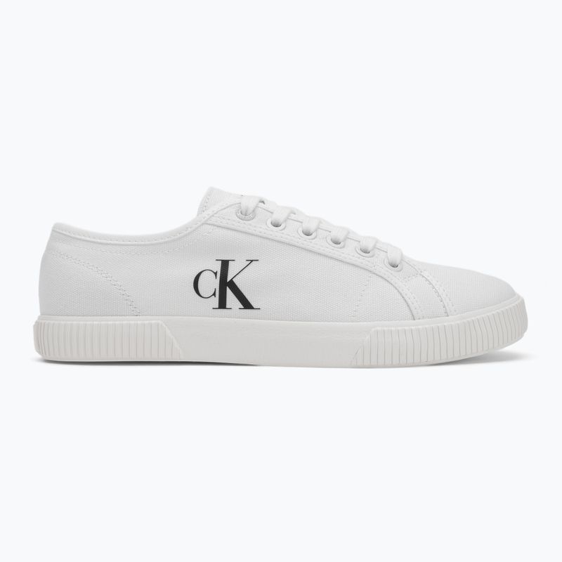 Încălțăminte pentru femei Calvin Klein YW0YW01762 Ess Vulc Low Cv Mg Wn triple bright white 2
