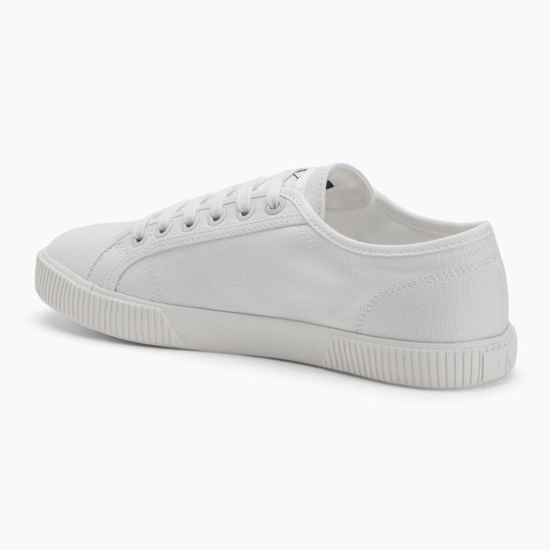 Încălțăminte pentru femei Calvin Klein YW0YW01762 Ess Vulc Low Cv Mg Wn triple bright white 3