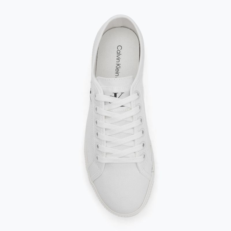 Încălțăminte pentru femei Calvin Klein YW0YW01762 Ess Vulc Low Cv Mg Wn triple bright white 5