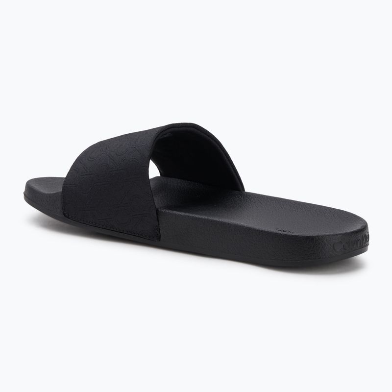 Papuci pentru femei Calvin Klein HW0HW02420 Pool Slide - Jacq black 3