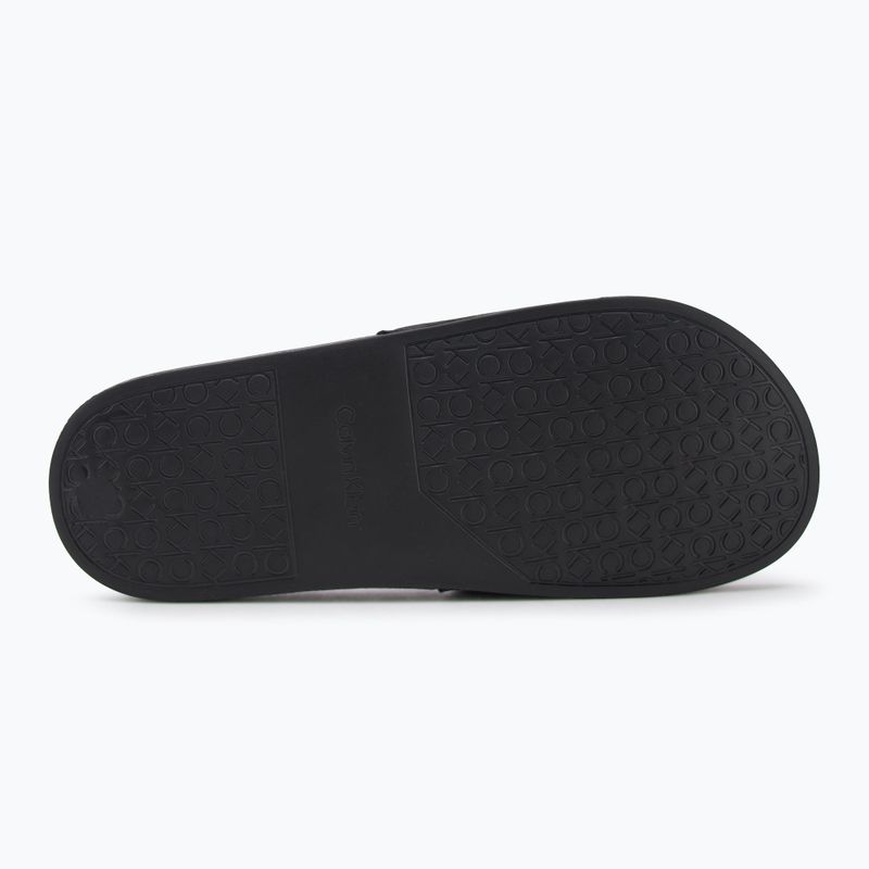 Papuci pentru femei Calvin Klein HW0HW02420 Pool Slide - Jacq black 4