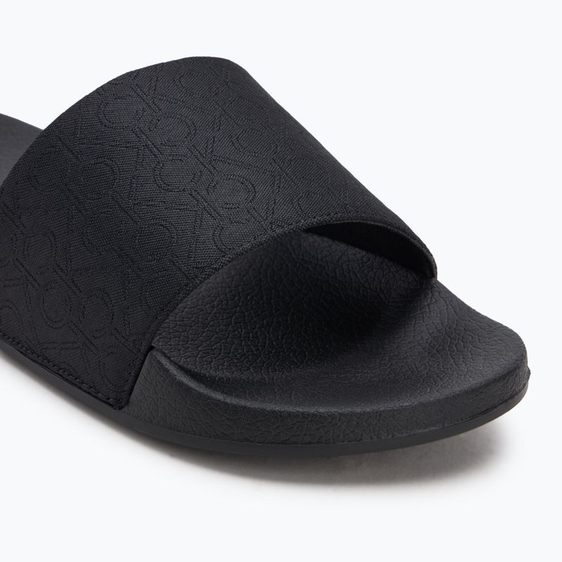 Papuci pentru femei Calvin Klein HW0HW02420 Pool Slide - Jacq black 7