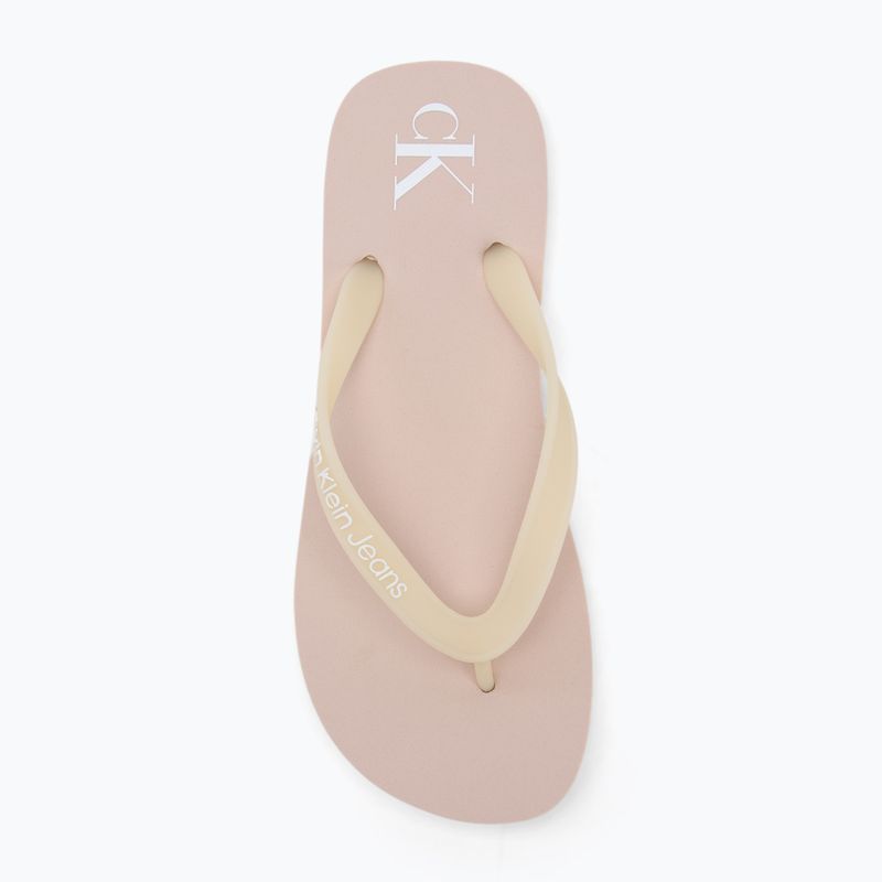 Încălțăminte pentru femei Calvin Klein YW0YW01829 Beach Sandal Transparent Tpu whisper pink/bright white 5