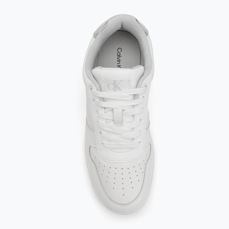 Încălțăminte pentru femei  Calvin Klein YW0YW01765 Basket Cupsole Low Mg bright white/silver 5