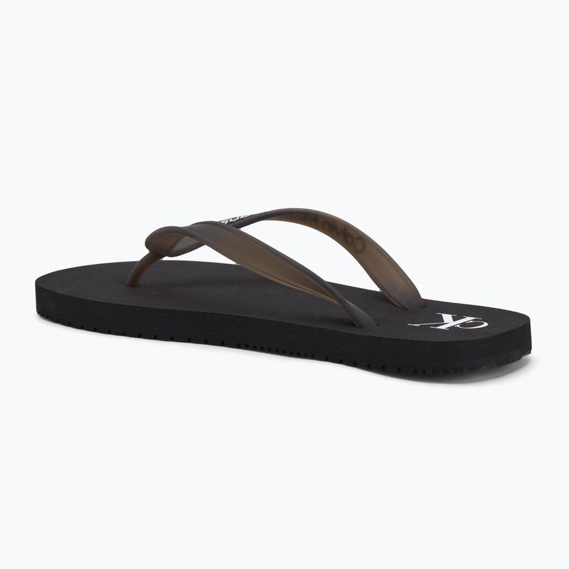 Încălțăminte pentru femei Calvin Klein YW0YW01829 Beach Sandal Transparent Tpu black 3