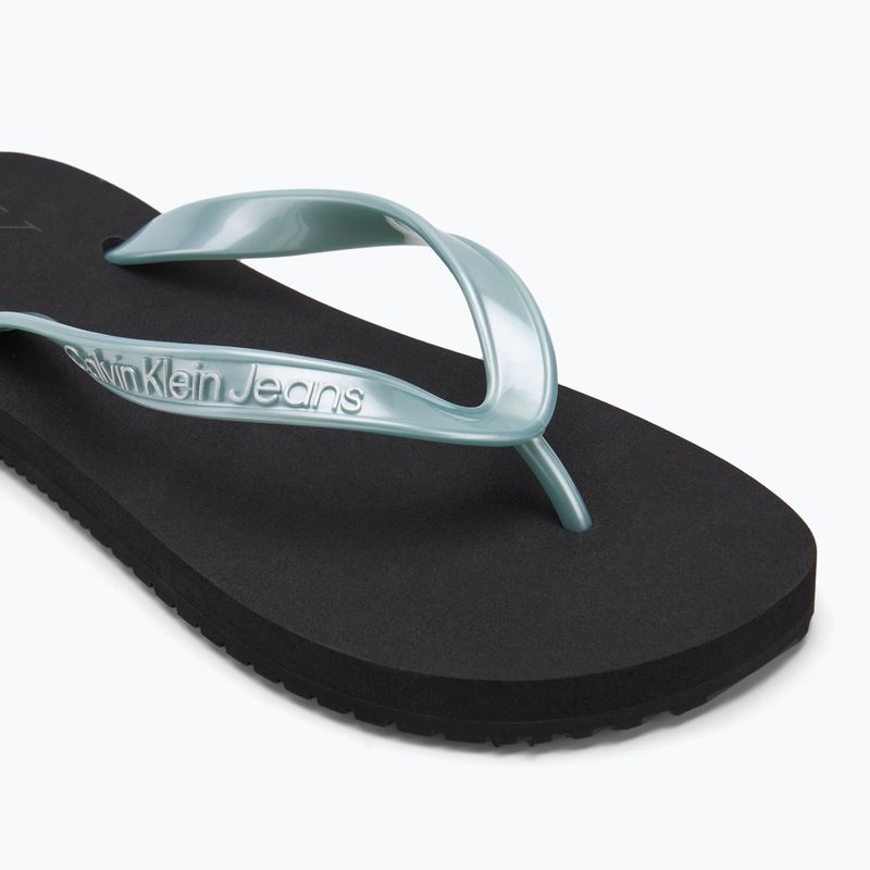 Încălțăminte pentru femei Calvin Klein YW0YW01719 Beach Sandal Monologo Tpu black/cloud blue 7