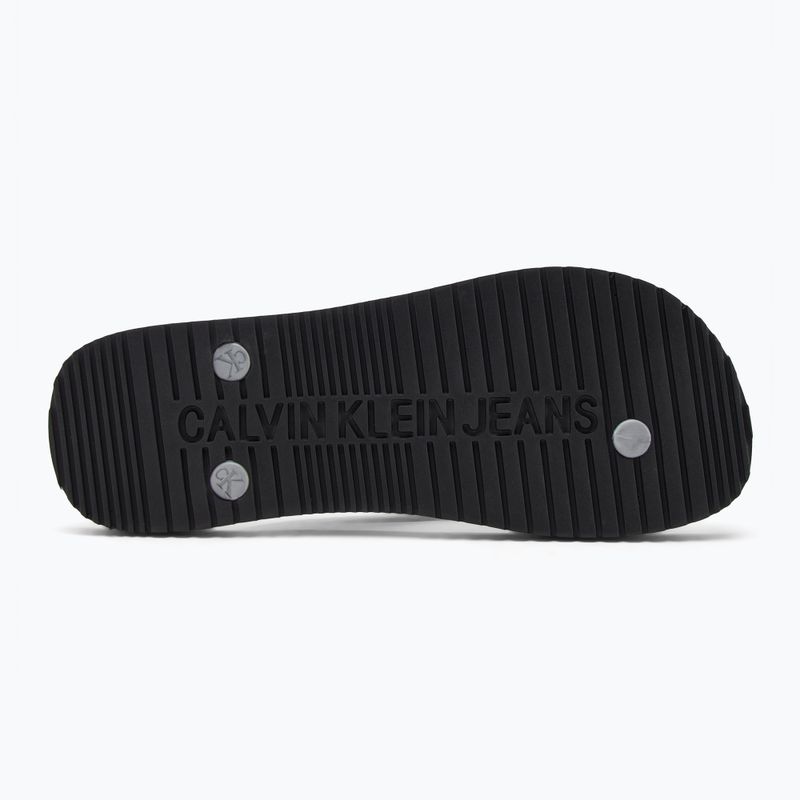 Încălțăminte pentru femei Calvin Klein YW0YW01719 Beach Sandal Monologo Tpu black/silver 4