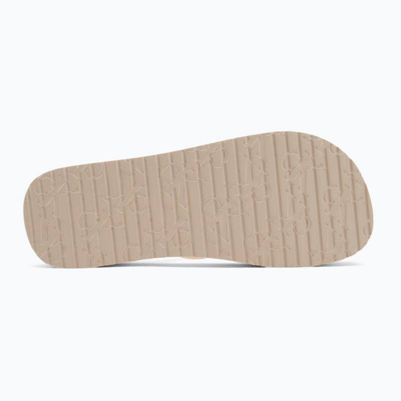 Încălțăminte pentru femei Calvin Klein YW0YW01830 Beach Sandal Flatform Tpu eggshell/bright white 4