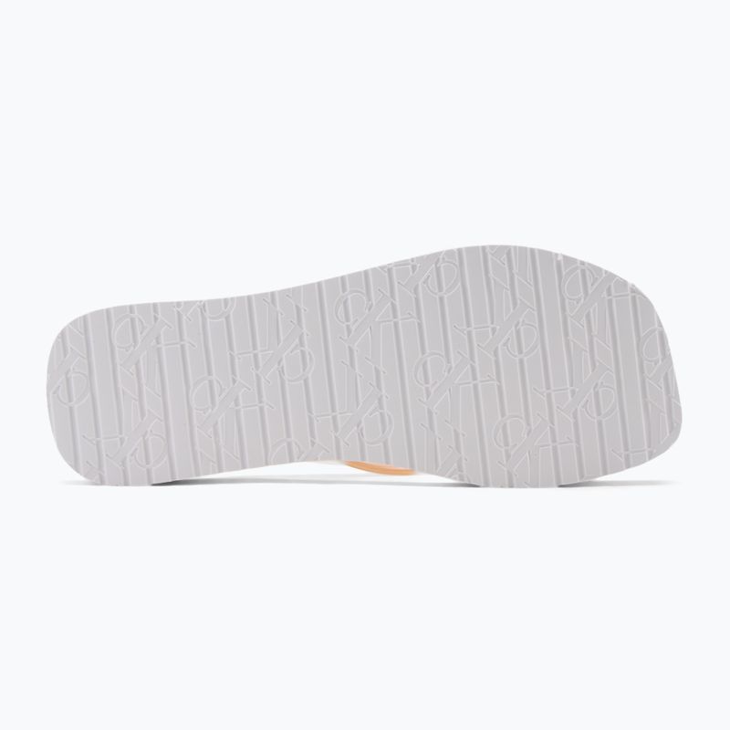 Încălțăminte pentru femei Calvin Klein YW0YW01720 Thong+ Tpu Metallic whisper pink/bright white 4